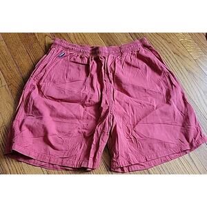 Vintage Crazy Shirts Hawaii Pink Orange Coral Shorts Men's Size XL extra Large